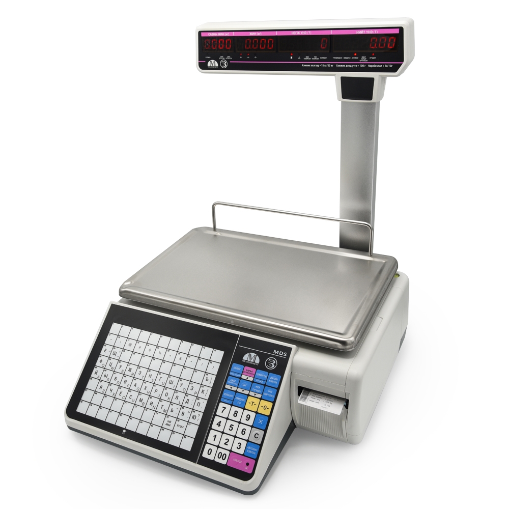 Бар Код хэвлэгчтэй худалдааны жин, МDS