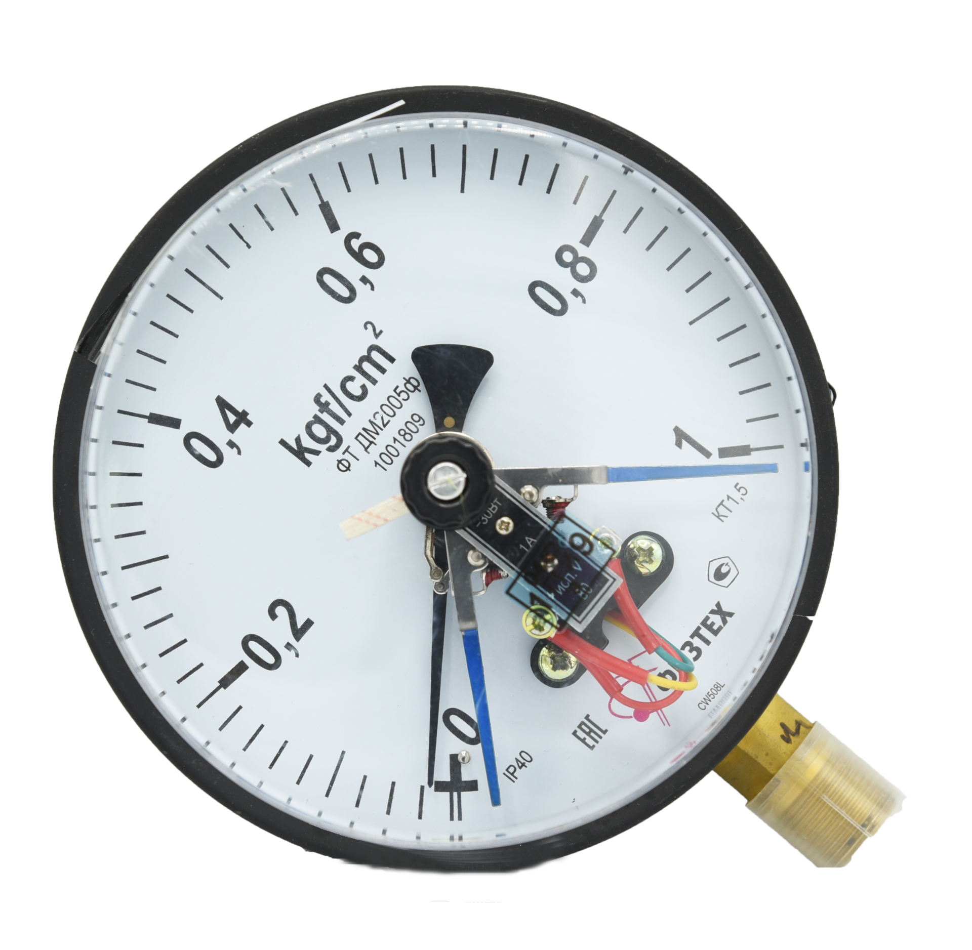 Манометр |ДМ 2005 Цахилгаан контакттай манометр 0-1 ФИЗТЕХ|