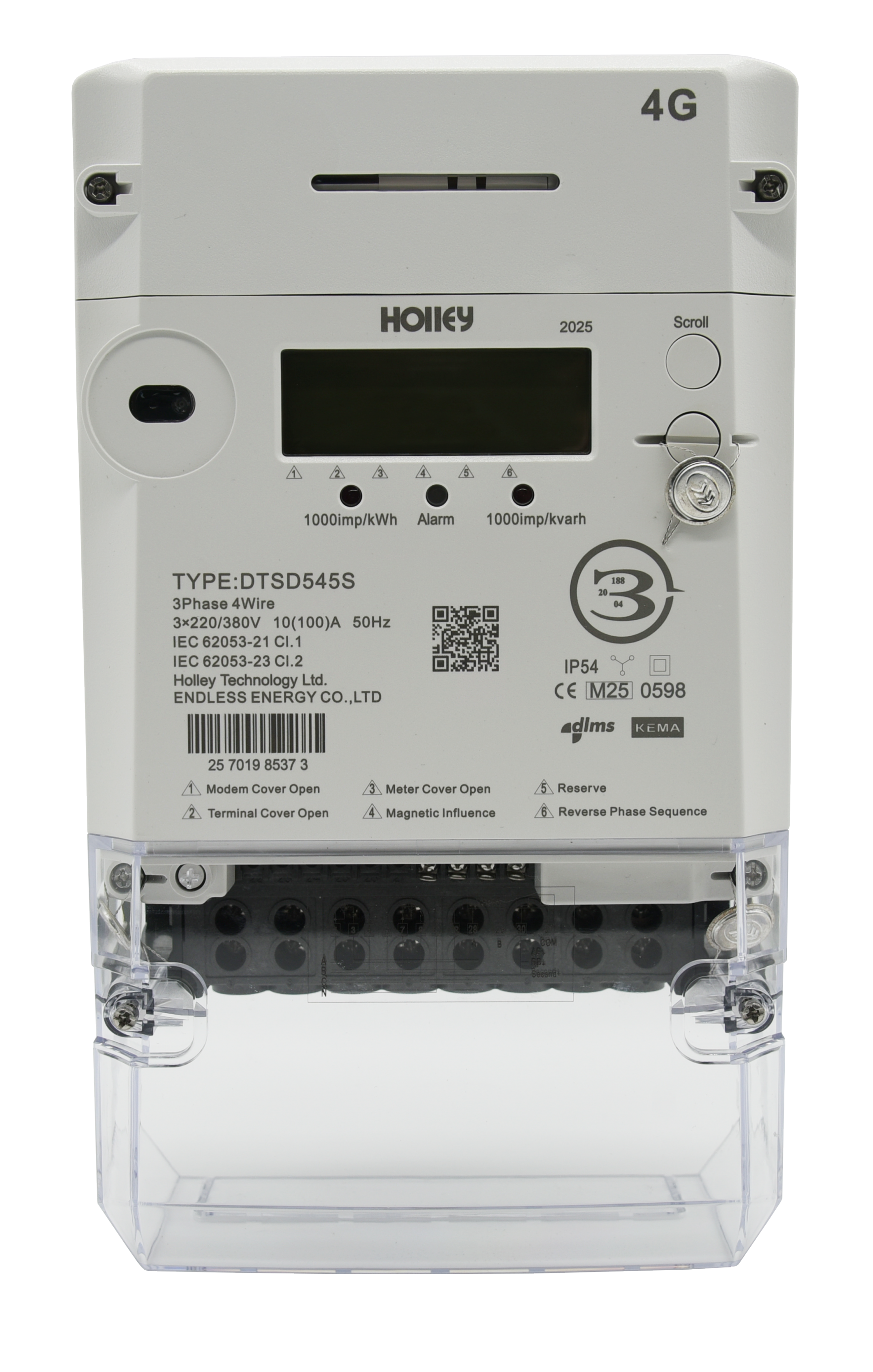 Ухаалаг электрон тоолуур|380В|3Фаз|100A|HPLC